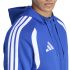 Moletom Futebol Homem adidas Tiro26L azul/branco