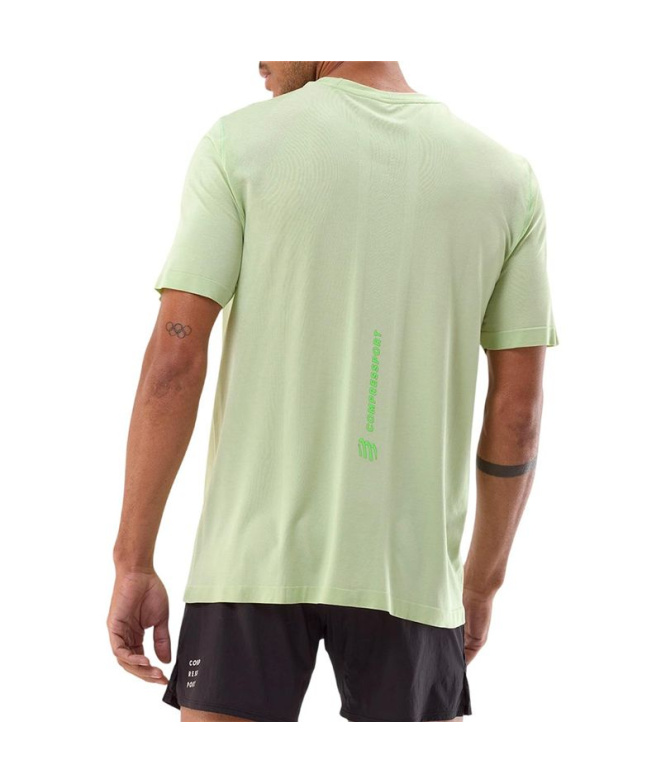Camiseta Running Homem Compressport Performance...