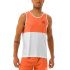 Camiseta de Running Compressport Performance Lila/Azul Royal Hombre