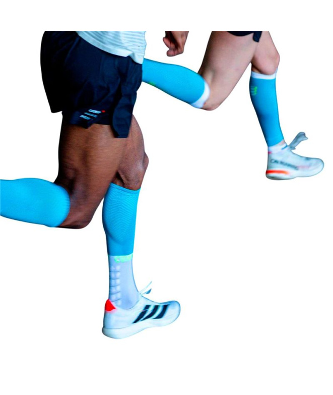 Protège-mollets Compressport R2 3.0 Trail Bleu...