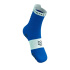 Meias Running Compressport Pro Racing V4.0 Run High, azul royal/branco