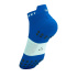 Chaussettes Running Compressport Pro Racing V4.0 Run Low, bleu royal/blanc