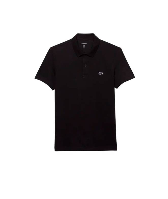 Polo Tênis preta Homem Lacoste Core Performance