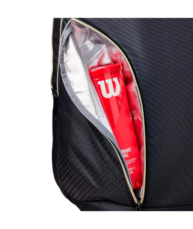Paletero de padel Wilson Defy Negro/Gold