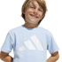 Conjunto Lk Bl T adidas Set 160 Infantil Azul Brilhante / Branco