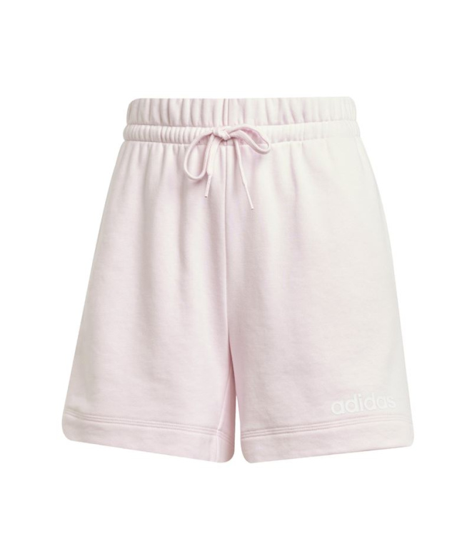 Calça Mulher adidas Linear Ft Sho rosa/branca