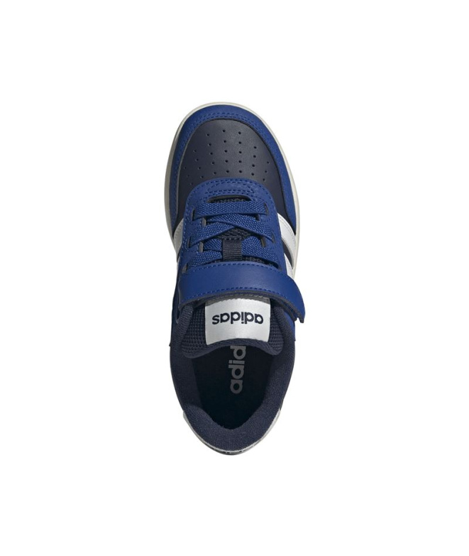 Chaussures bleues adidas Breakbase C Enfant