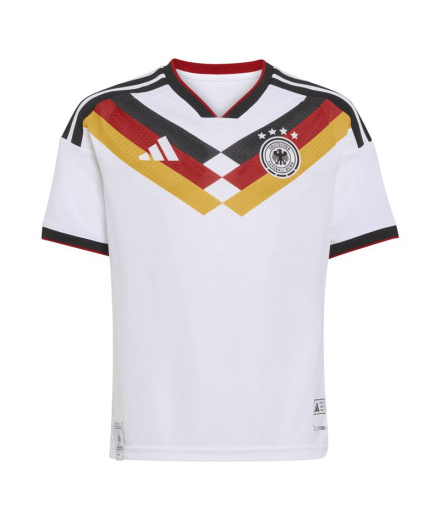 Camiseta de Fútbol adidas Dfb H Jsy Infantil Blanco