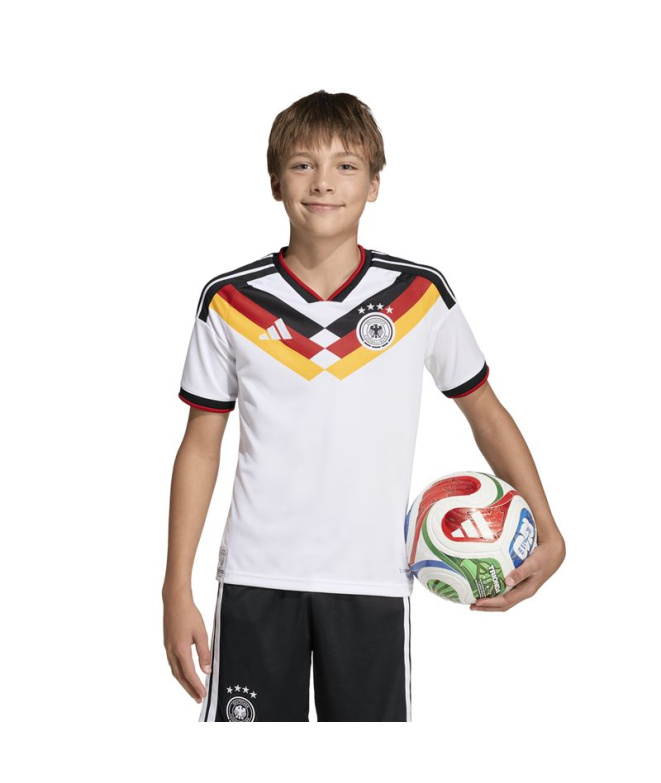 T-shirt Football Enfant adidas DFB H JSY blanc