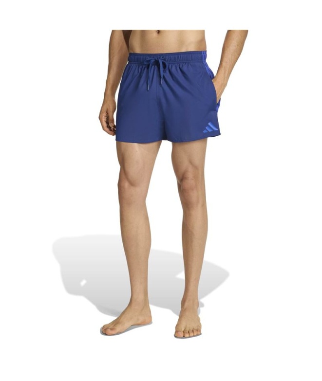Natation Homme adidas 3Stripes Bld Sh 3In Bleu...