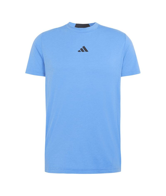 Camiseta Fitness Homem adidas D4T azul