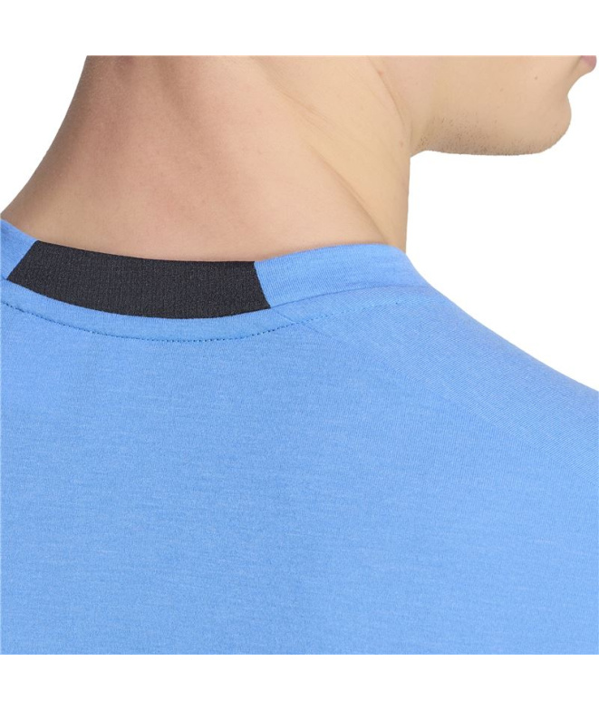 T-shirt Fitness adidas D4T Homme bleu