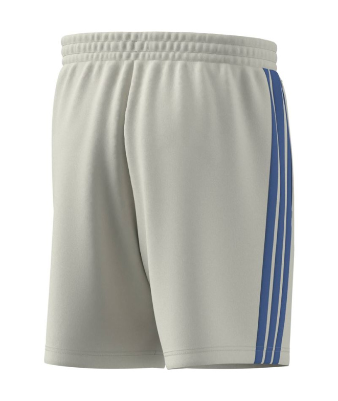 Pantalons Homme adidas 3 bandes Ft Sho blanc/bleu