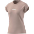 T-shirt rose adidas Linear Sj Femme