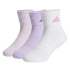 Calcetines adidas Kd Ank 3P Infantil Cirpol/Blanco/Lila