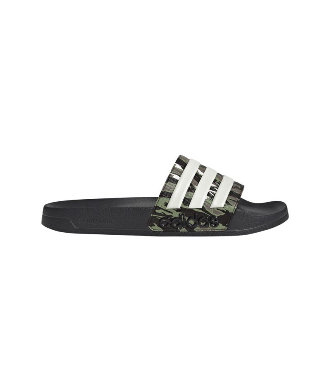 Chanclas adidas Adilette Shower Negro/Gris/Verde
