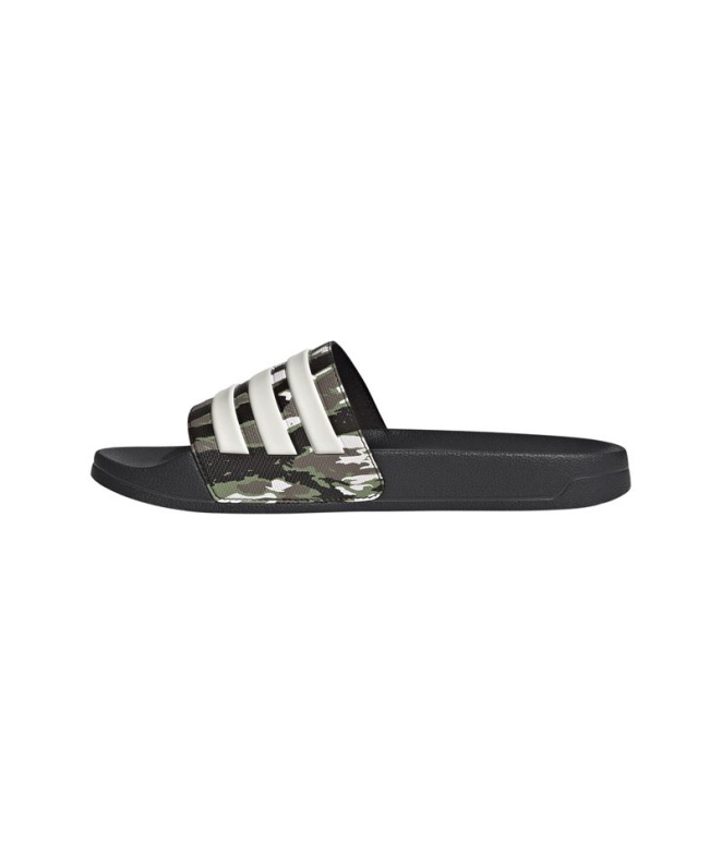 Chanclas adidas Adilette Shower Negro/Gris/Verde