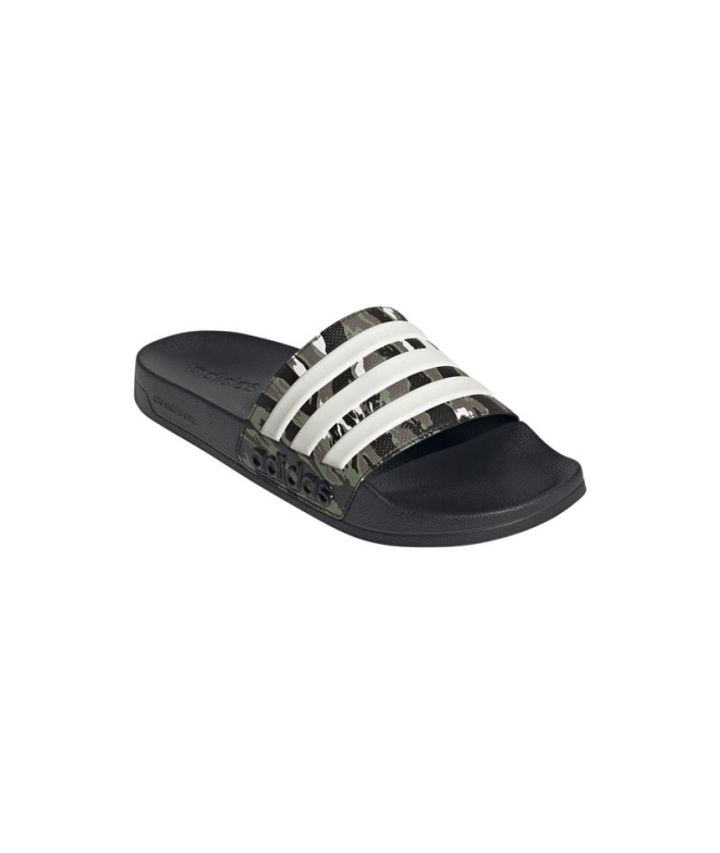 Chanclas adidas Adilette Shower Negro/Gris/Verde