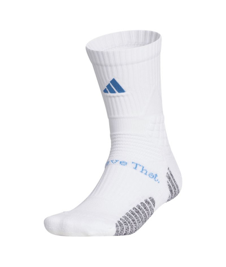 Meias Basquetebol Homem adidas Ae brancas/azuis