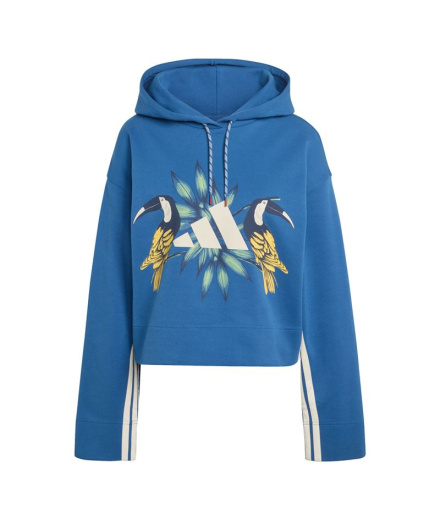 Sudadera de Fitness adidas Farm Hoodie Mujer Marosc/Blacre