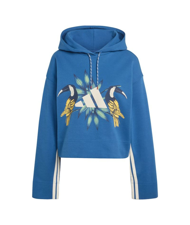 Moletom Mulher adidas Farm Hoodie para Fitness...