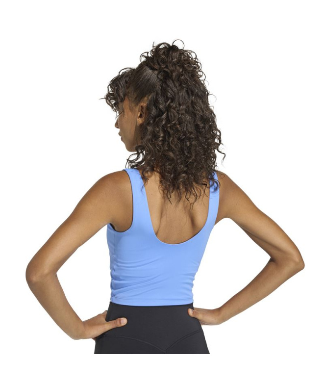 Regata Mulher adidas 3Ss para Fitness , Camiseta