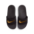 Chinelos Nike Kawa Infantil Praia e piscina / Chinelo Infantil Menino Preto/Cinza