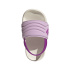 Chinelos Infantil adidas Adilette Estrap 2.0 Branco/Estpur/Lilgoz