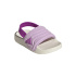 Chinelos Infantil adidas Adilette Estrap 2.0 Branco/Estpur/Lilgoz
