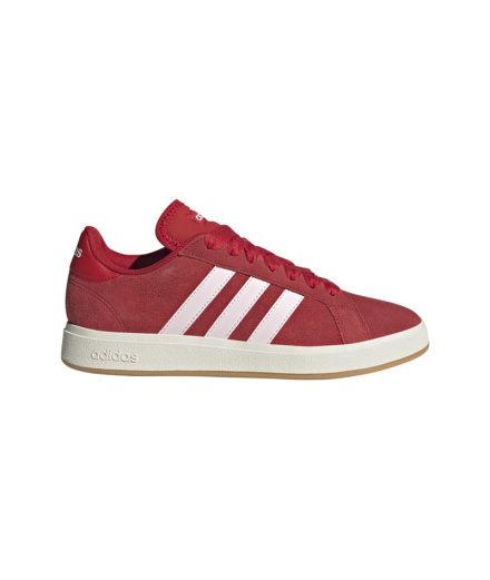 Chaussures rouges adidas Grand Court Base 00S Femme