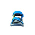 Sandálias Infantil Hi-Tec Ula Raft Montanha , azul imperial/verde Grenoble