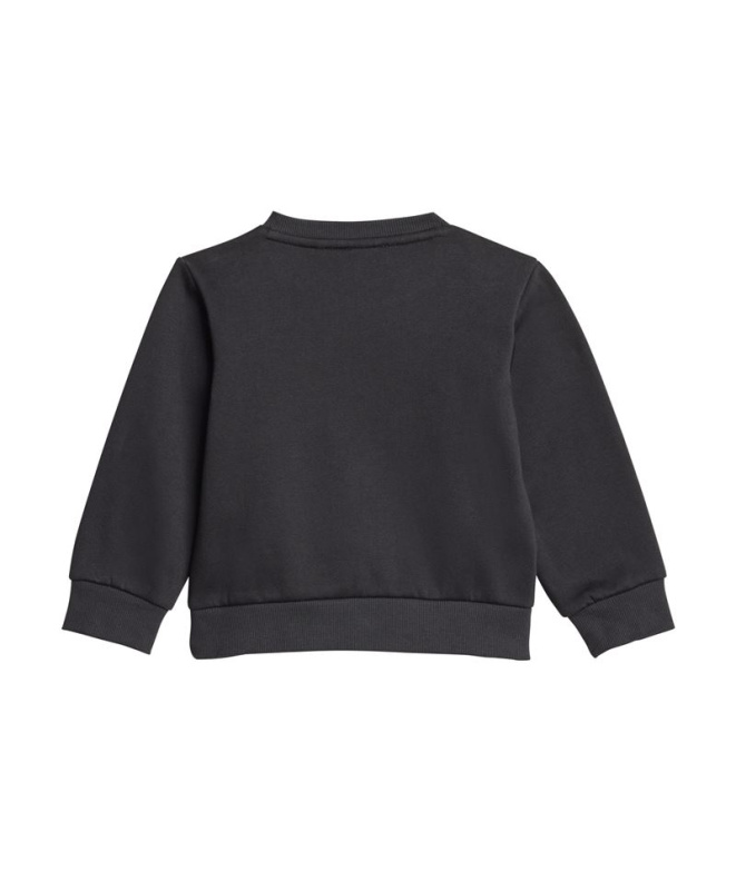 Chándal adidas I Lin Fl Jog Bebés Negro/Blanco
