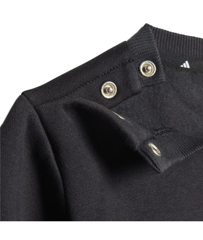 Survêtement adidas I Lin Fl Jog Bébés Noir/Blanc