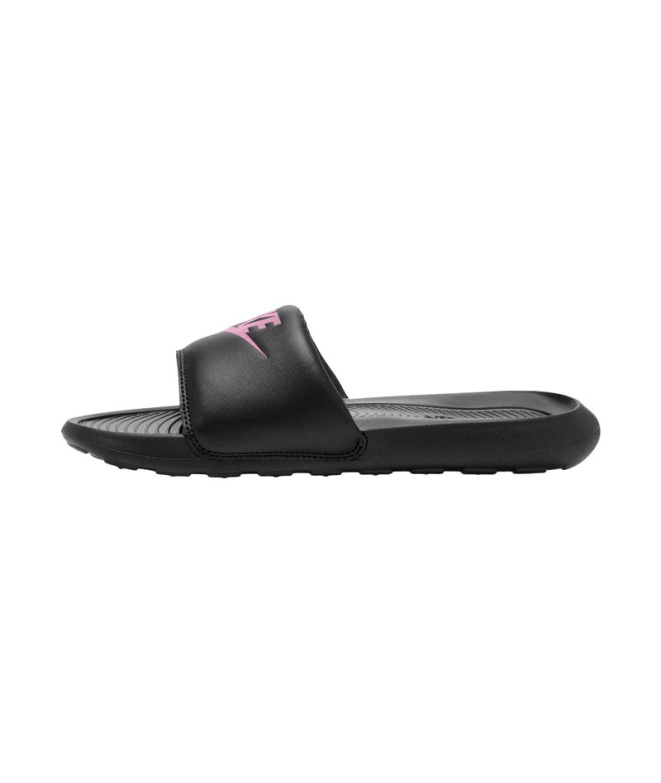 Sandálias Nike Victori One Slide Mulher Pretas