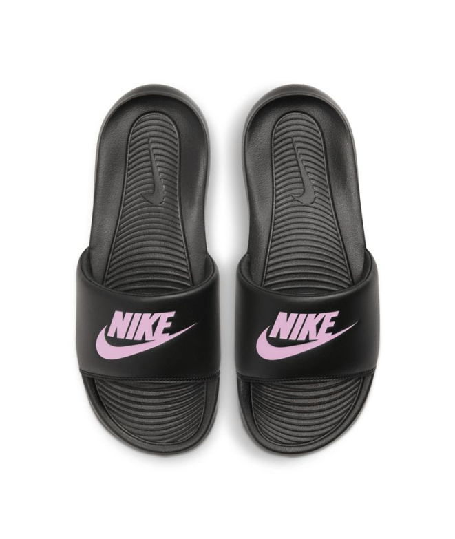 Sandalias Nike Victori One Slide Mujer Negro