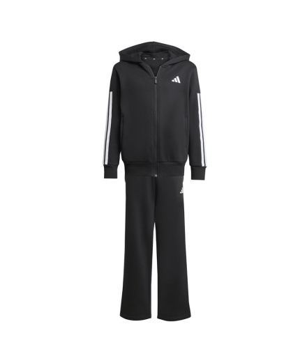Survêtement Enfant adidas en peluche noir et blanc