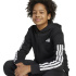 Survêtement Enfant adidas en peluche noir et blanc