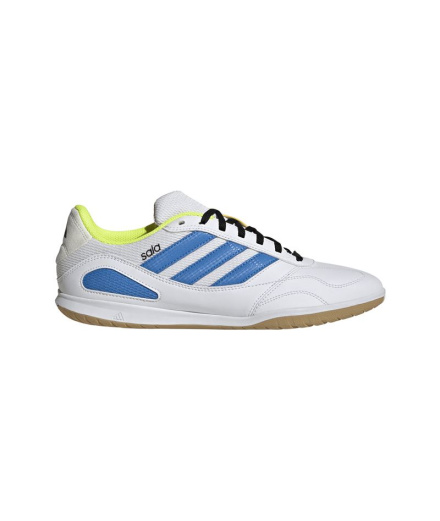 Sapatilhas Futsal adidas Super Sala III, pretas, azuis e...