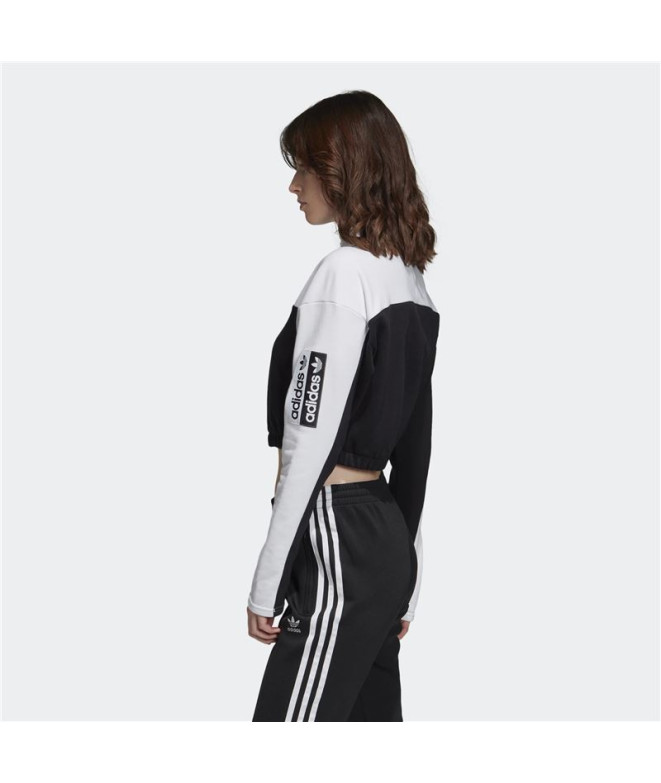 T-shirt adidas Coupe courte noire Femme