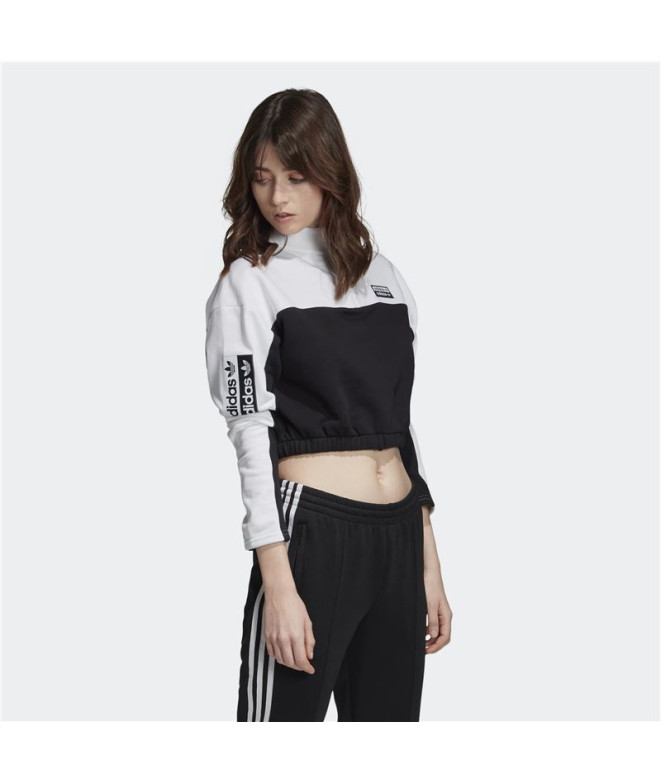 T-shirt adidas Coupe courte noire Femme