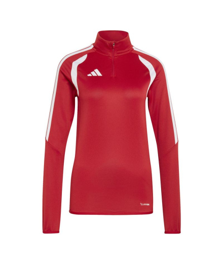 Casaco Futebol Mulher adidas Tiro26 League vermelha/branca