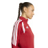 Veste Football Femme adidas Tiro26 League rouge/blanche