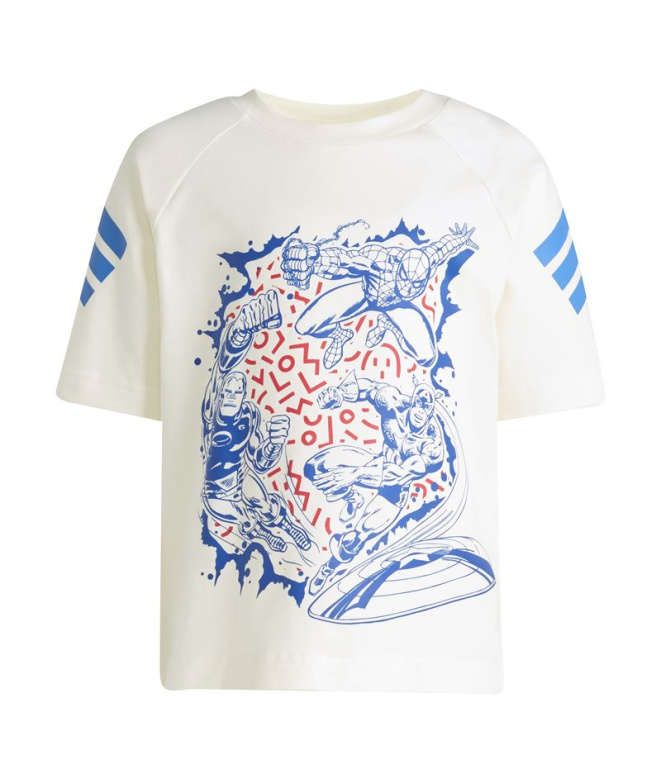 Ensemble Enfant adidas Marvel Avengers blanc/bleu