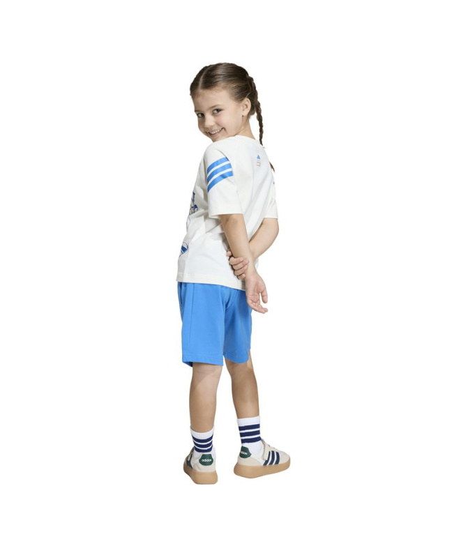 Ensemble Enfant adidas Marvel Avengers blanc/bleu