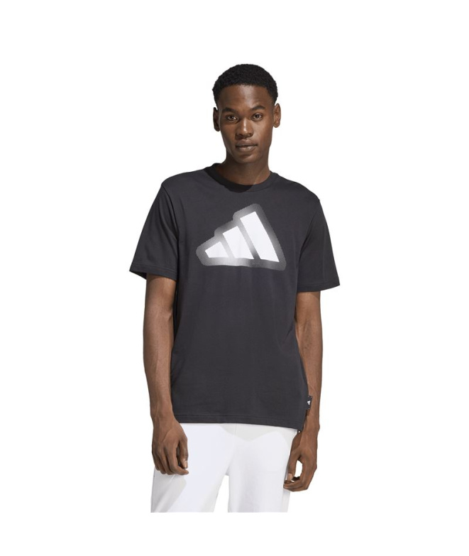 Camiseta preta Homem adidas Modern Esses
