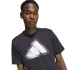Camiseta preta Homem adidas Modern Esses
