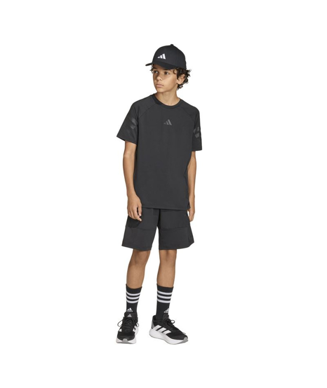 Pantalones de Fitness adidas  Icons Infantil Negro