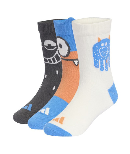 Calcetines adidasTiro Nster 3P Infantil Azul  / Gris /...