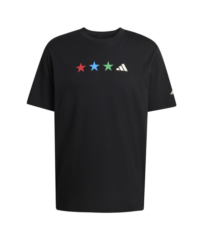 Camiseta preta Homem adidas Graphic FIFA WC