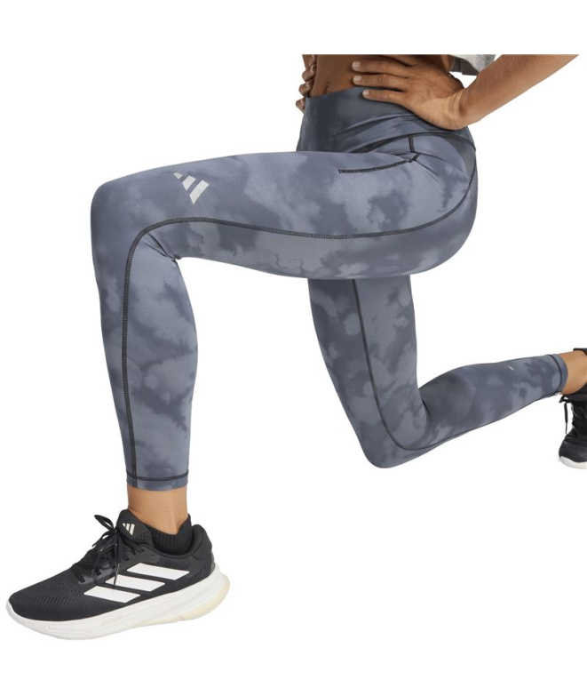 Collants Running Femme adidas Adi365 7/8 Aop noir